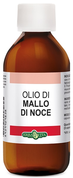 Erba Vita Olio Di Mallo Di Noce Idratante Corpo e Capelli 100 ml
