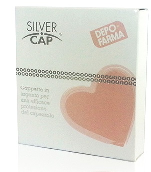 Silver Cap Coppette Copricapezzoli in Argento 2 Pezzi