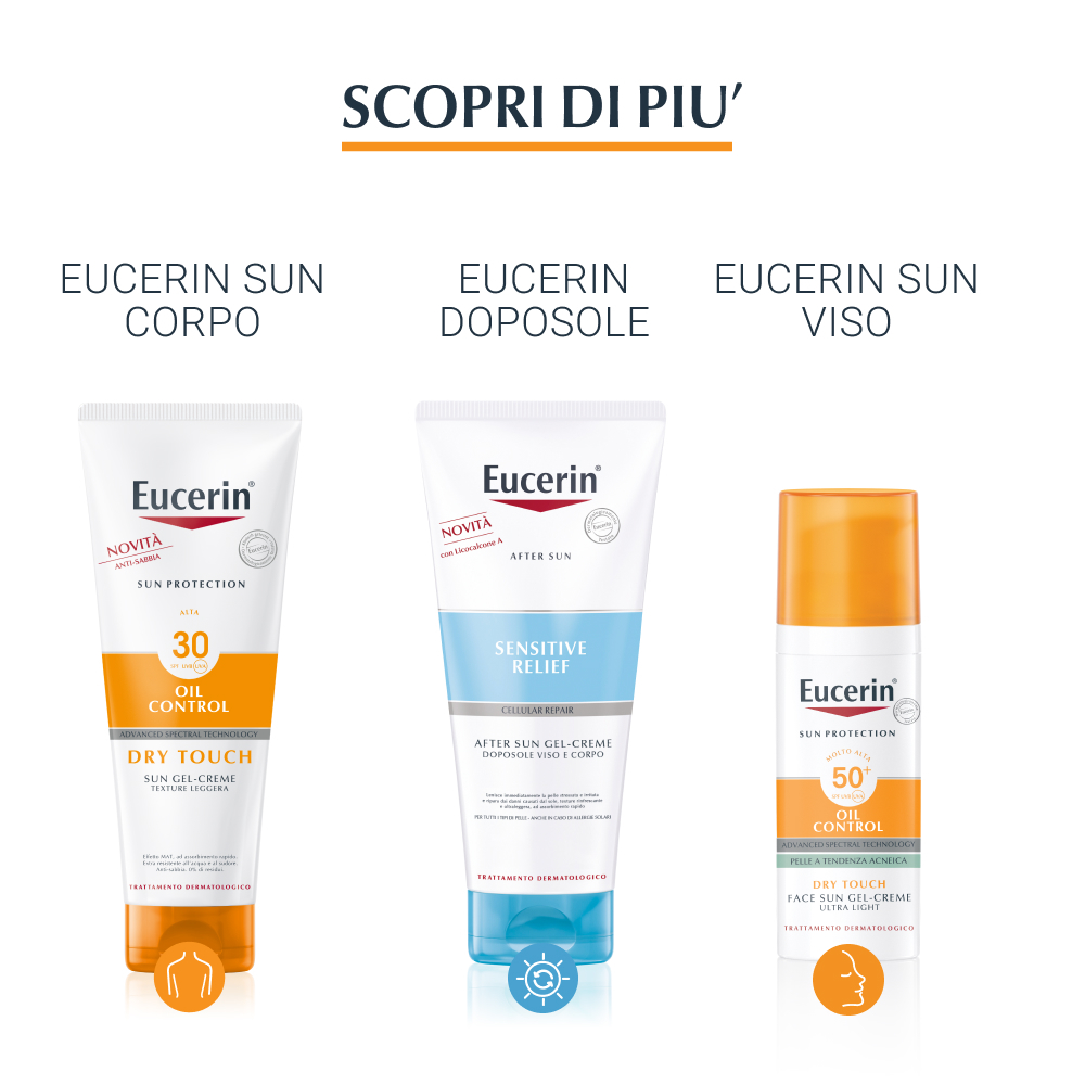 Eucerin Sun Spray Solare Trasparente Corpo Bambini SPF50+ 200mL