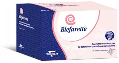 Blefarette Salviette Monouso Oculari 30 Pezzi