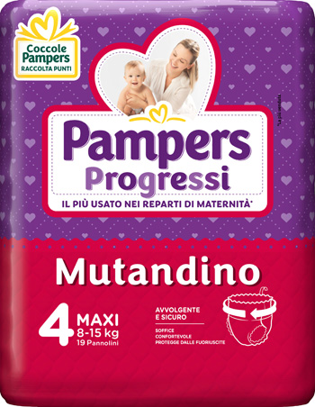 Pampers Progressi Mutandino Taglia 4 ( 8-15kg )