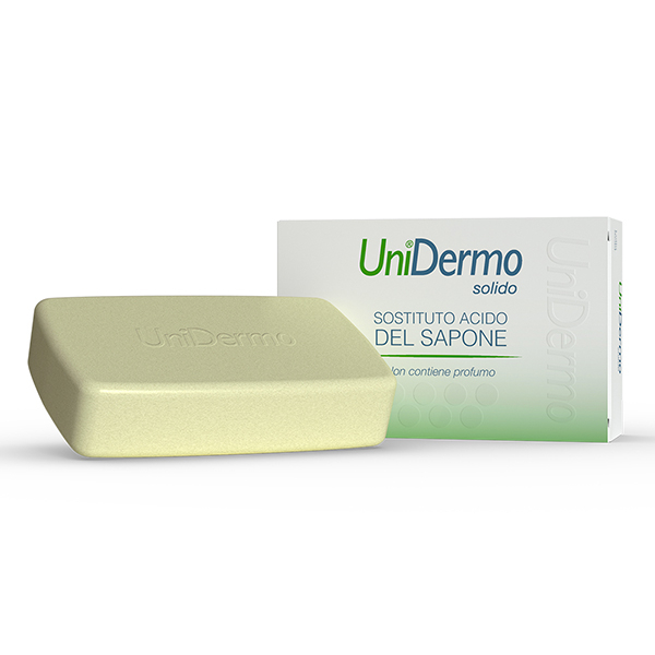 Unidermo Solido Saponetta Detergente Acidificante 100 g