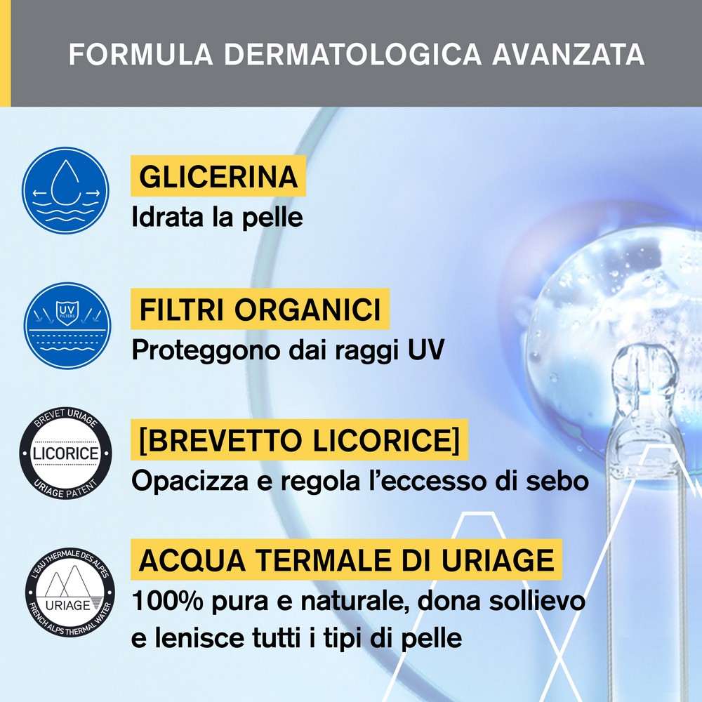 Uriage Bariesun Fluido solare opacizzante - 50ML