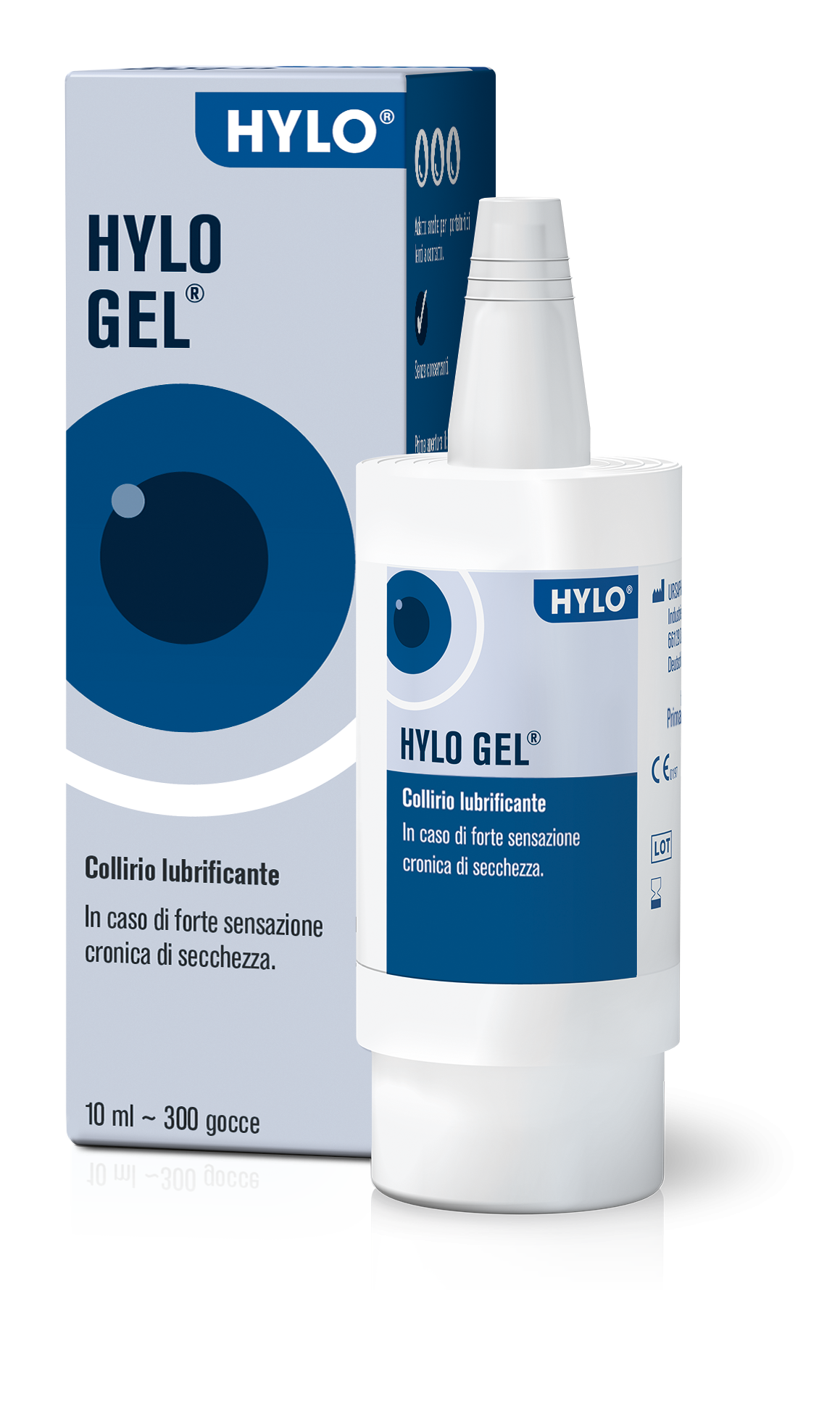 HYLO GEL 0,2 %- Collirio Oftalmico Lubrificante - 10 ml