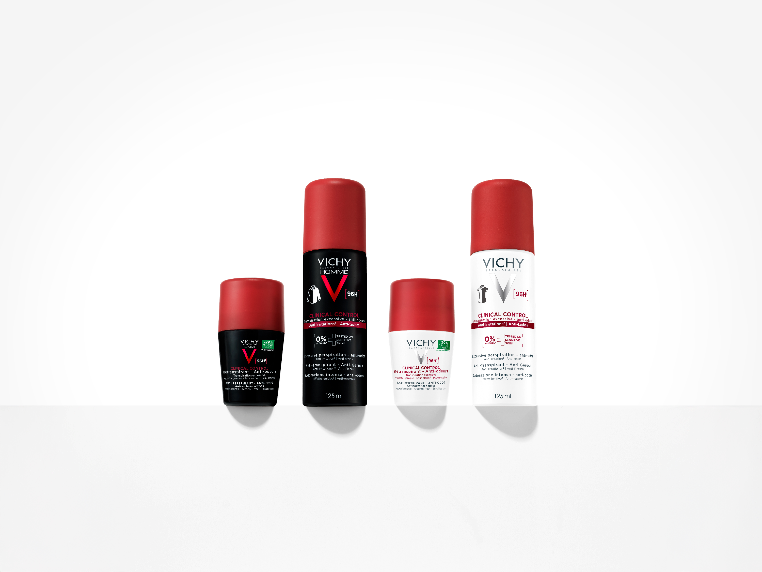 Vichy Deo Clinical - Deodorante Aerosol Per Sudorazione Intensa 125 ml