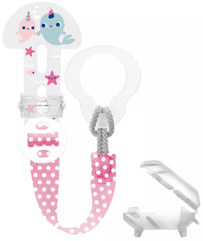 MAM Clip&Cover PortaSucch.Rosa