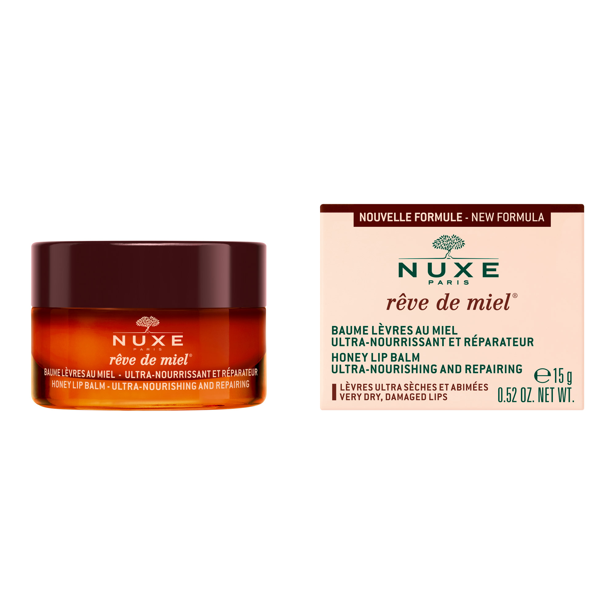 Nuxe - Rêve De Miel - Balsamo Labbra Riparatore Al Miele 15 ml