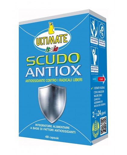 Ultimate Wellness Scudo-Antiox Integratore Antiossidante 48 Capsule