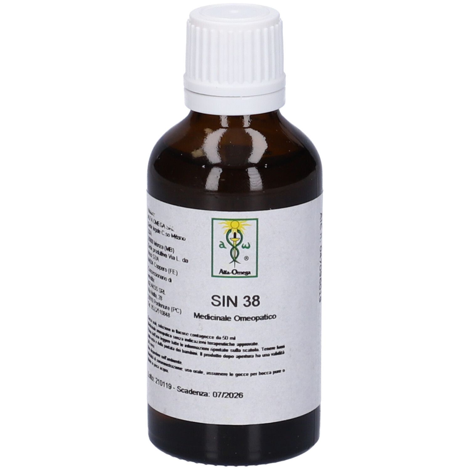 SIN 38 Gtt 50ml