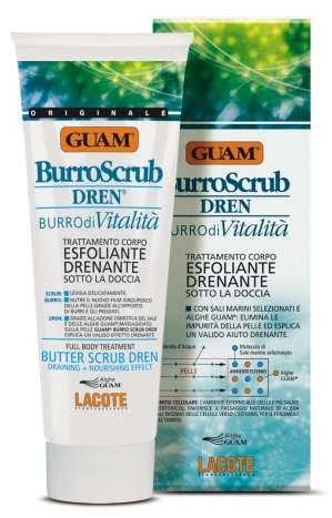 Guam BurroScrub Dren Trattamento Esfoliante 200 Ml