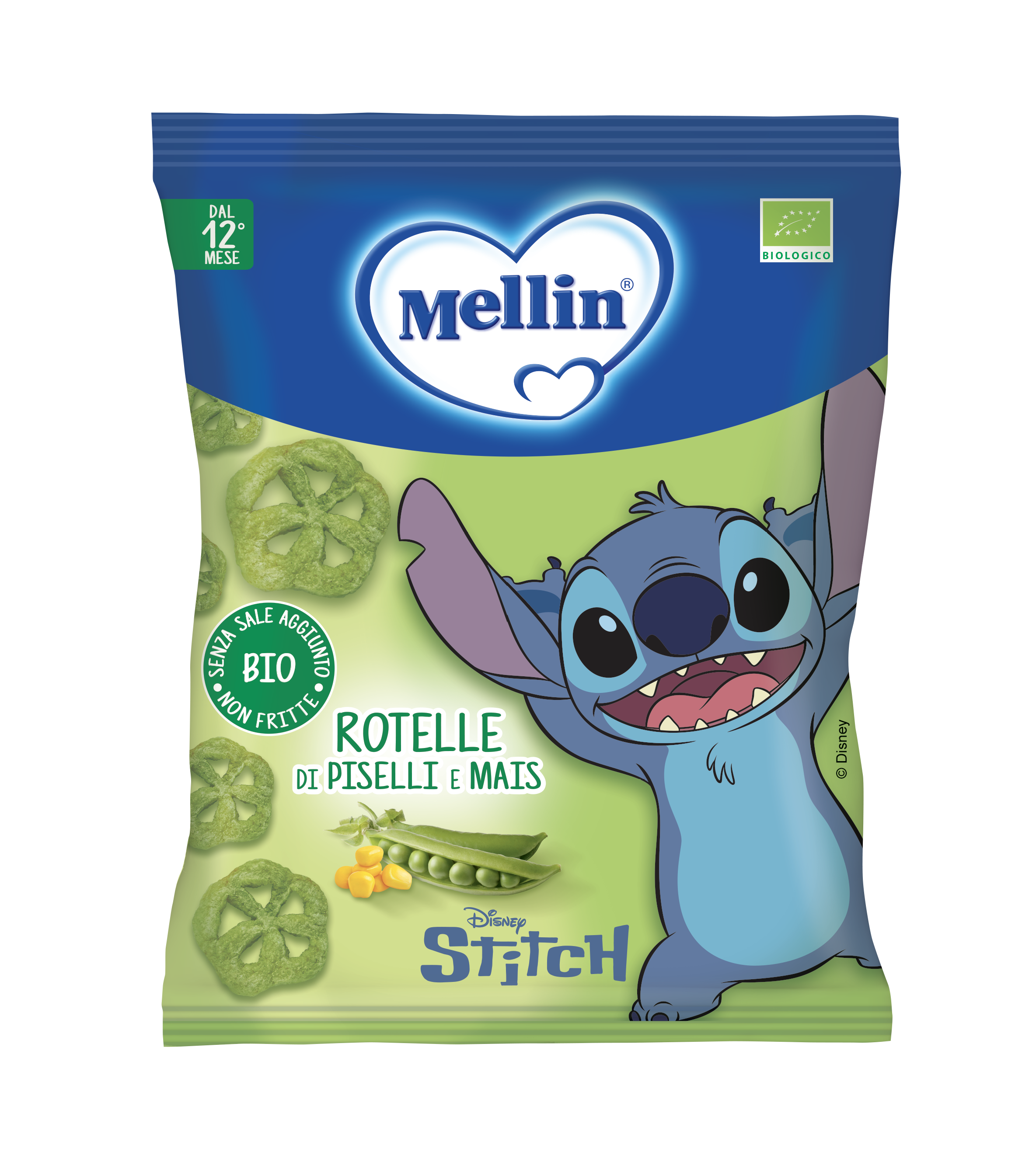 MELLIN ROTELLE DI PISELLI 20G