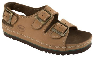 AIRBAG Sandali Nubuck Cuoio con cint.37