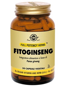 Fitoginseng Integratore 50 Capsule Vegetali