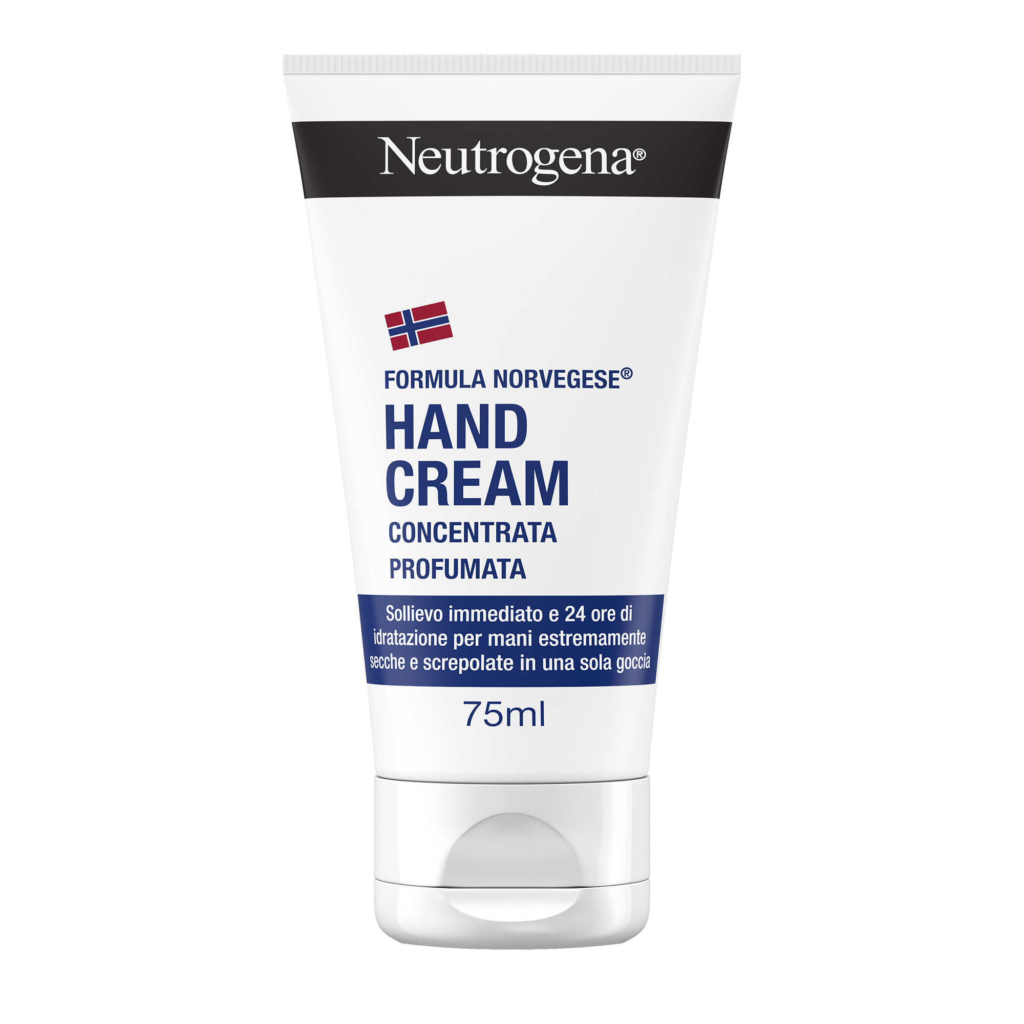 Neutrogena Formula Norvegese Crema Mani Concentrata Profumata 75ml, Crema mani con piacevole profumo