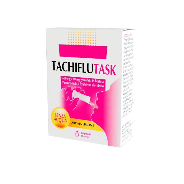 TACHIFLUTASK 10 Bust.600+10mg
