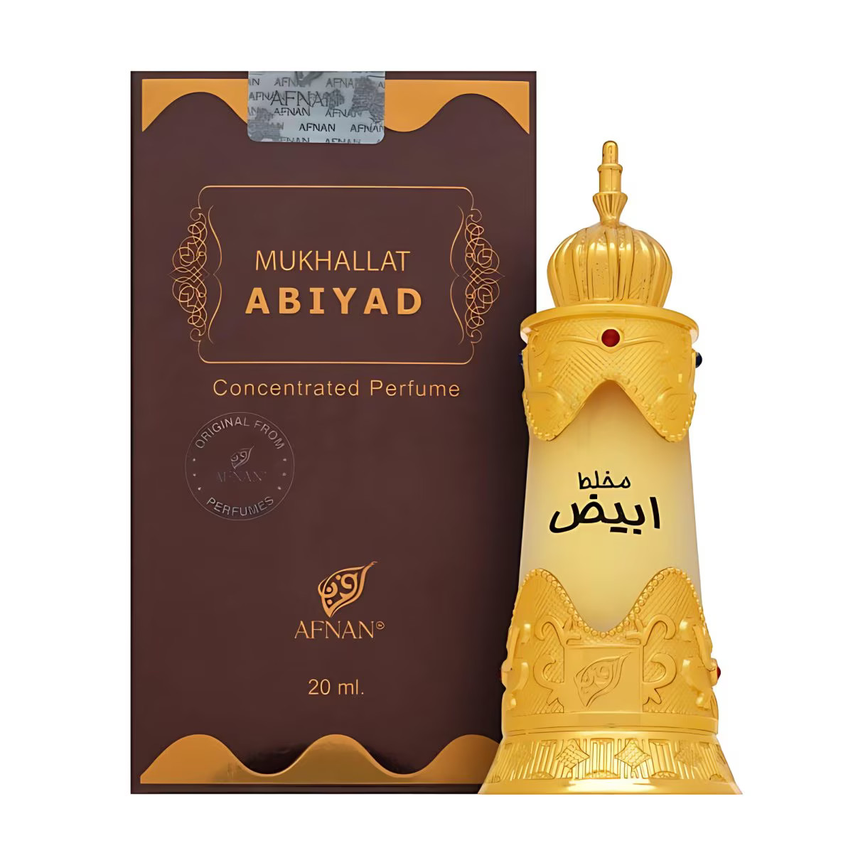 Afnan Mukhallat Abiyad Olio Profumato Concentrato Unisex 20ml