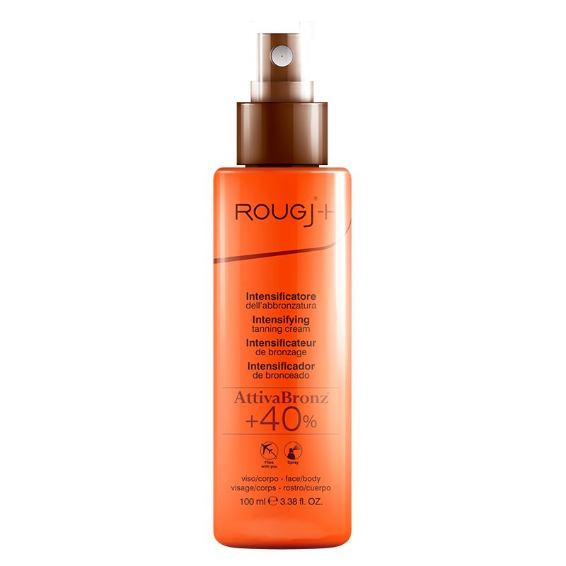 Rougj Attiva Bronz +40% - Spray - Intensificatore dell'abbronzatura - 100ml