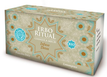 Erbo Ritual Gianluca Mech Infuso Bio Detox Finocchio dolce 20 filtri