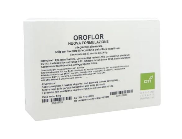 Oti Oroflor Nuova Formula Integratore 20 Bustine