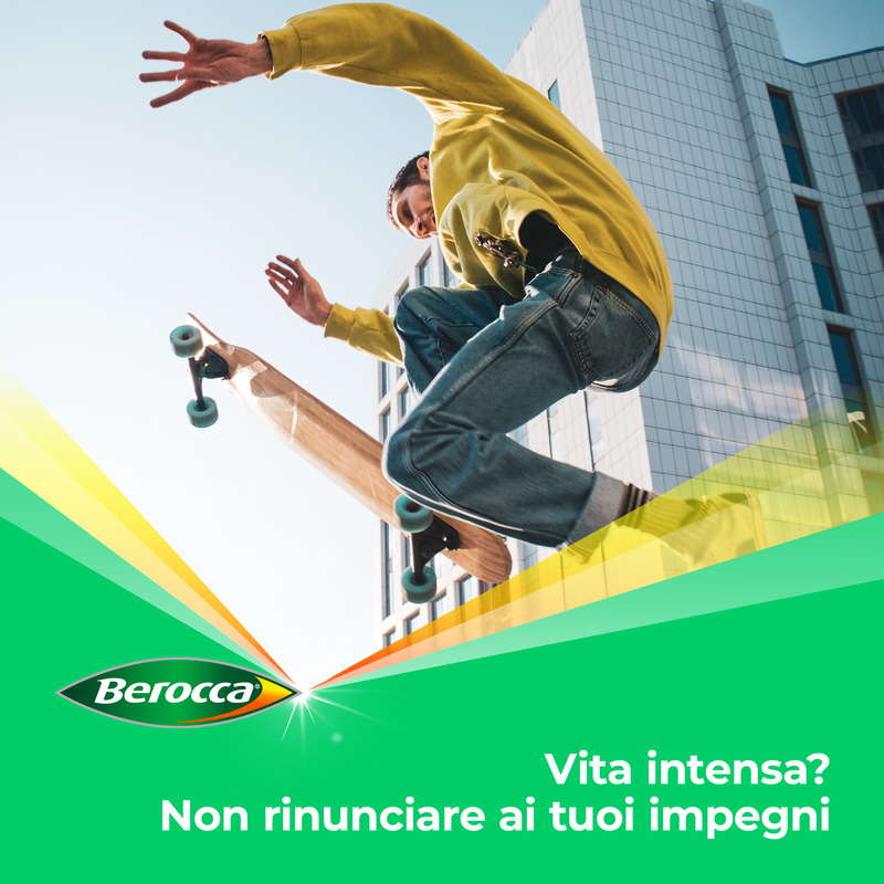 Berocca Plus Integratore di Vitamine e Minerali Per la Memoria e la Concentrazione 30 Compresse
