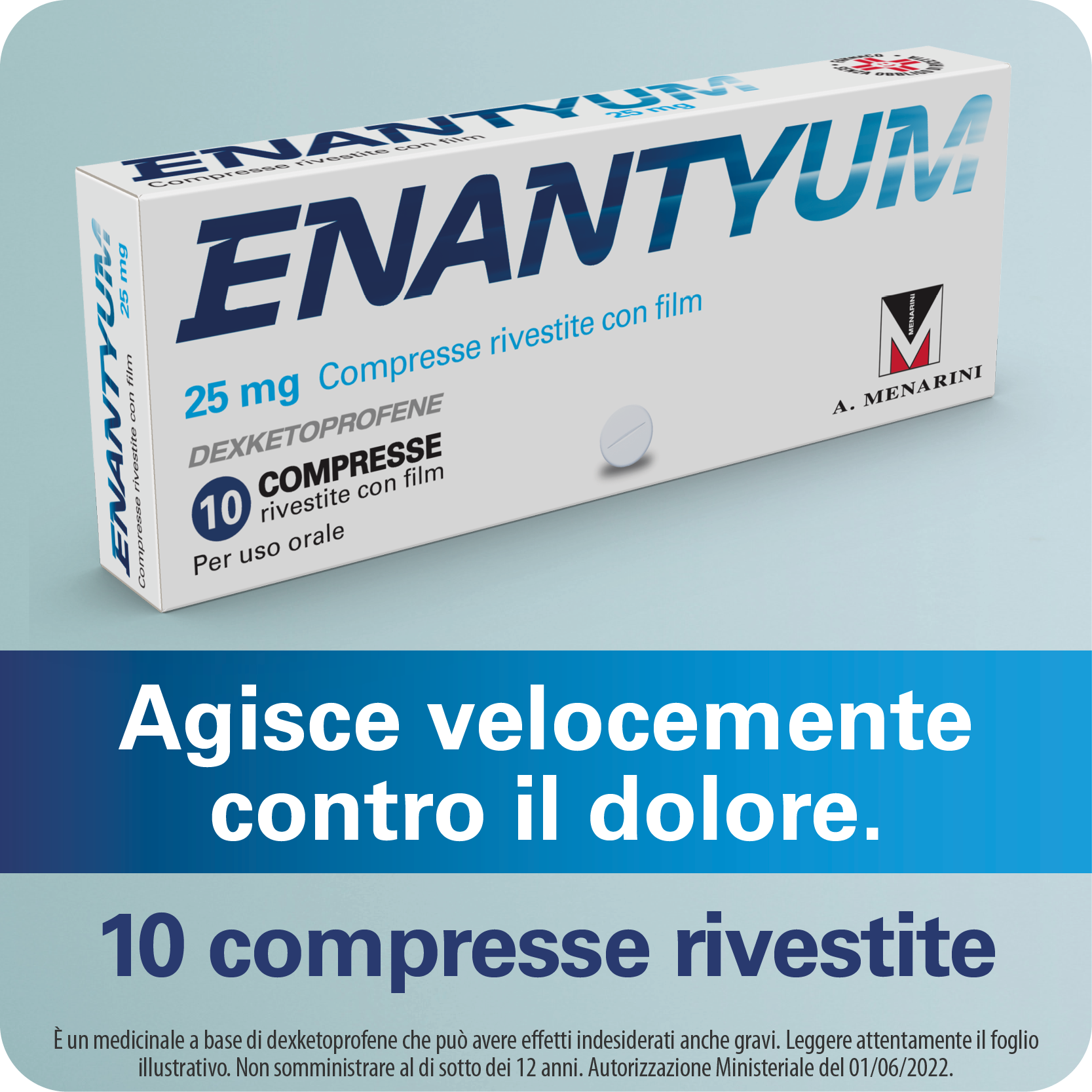ENANTYUM*10CPR RIV 25MG