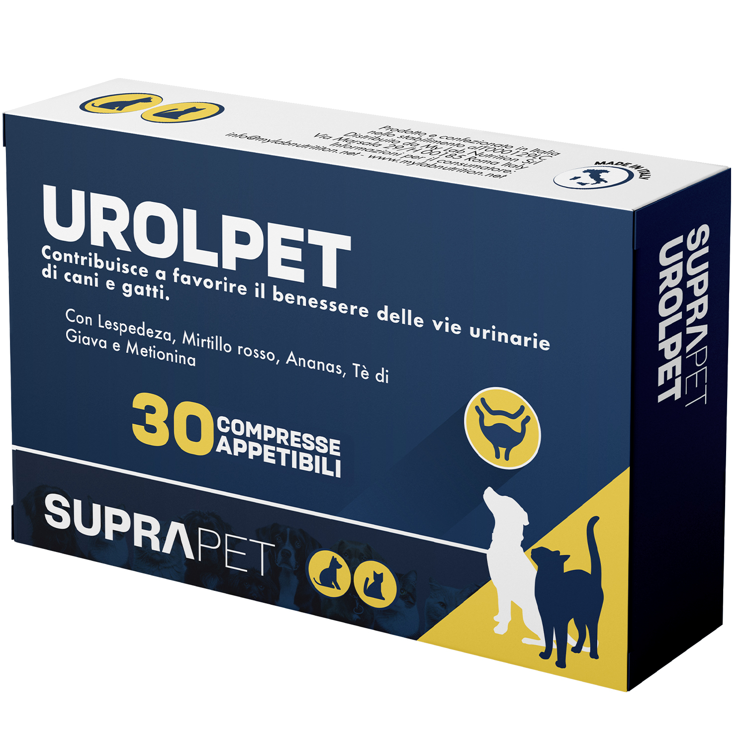 Suprapet urolpet 30 compresse
