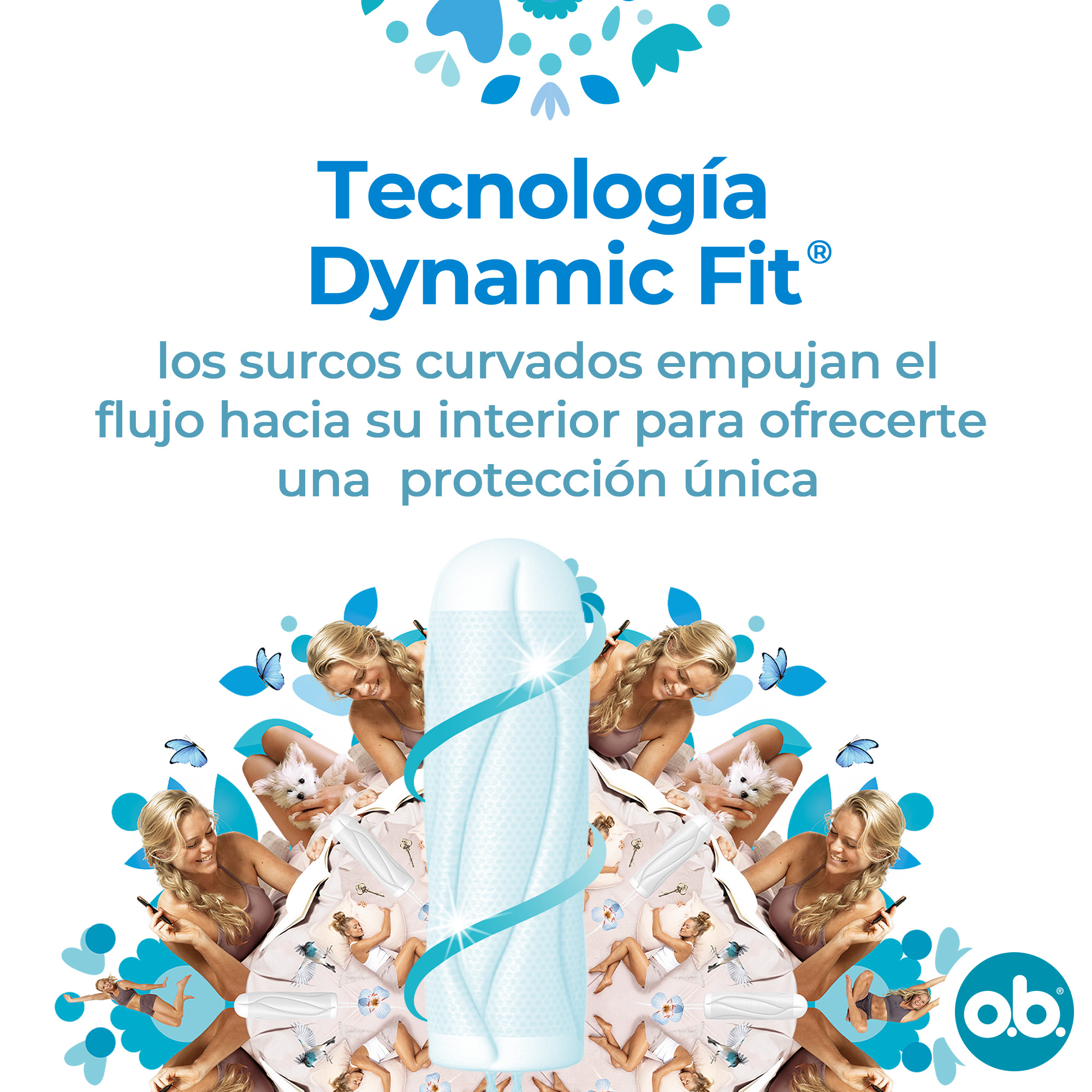 o.b. Assorbenti Interni ProComfort Super Plus facili da applicare flusso molto abbondante 16 tamponi