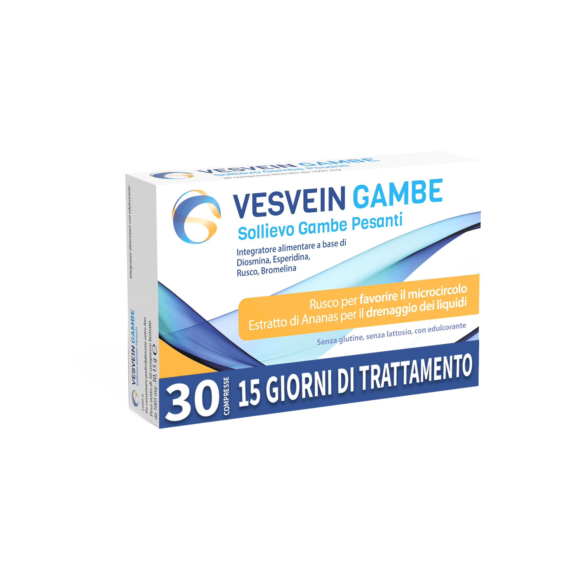 Alfasigma Linea Circolazione e Microcircolo Vesvein Gambe 30 Compresse