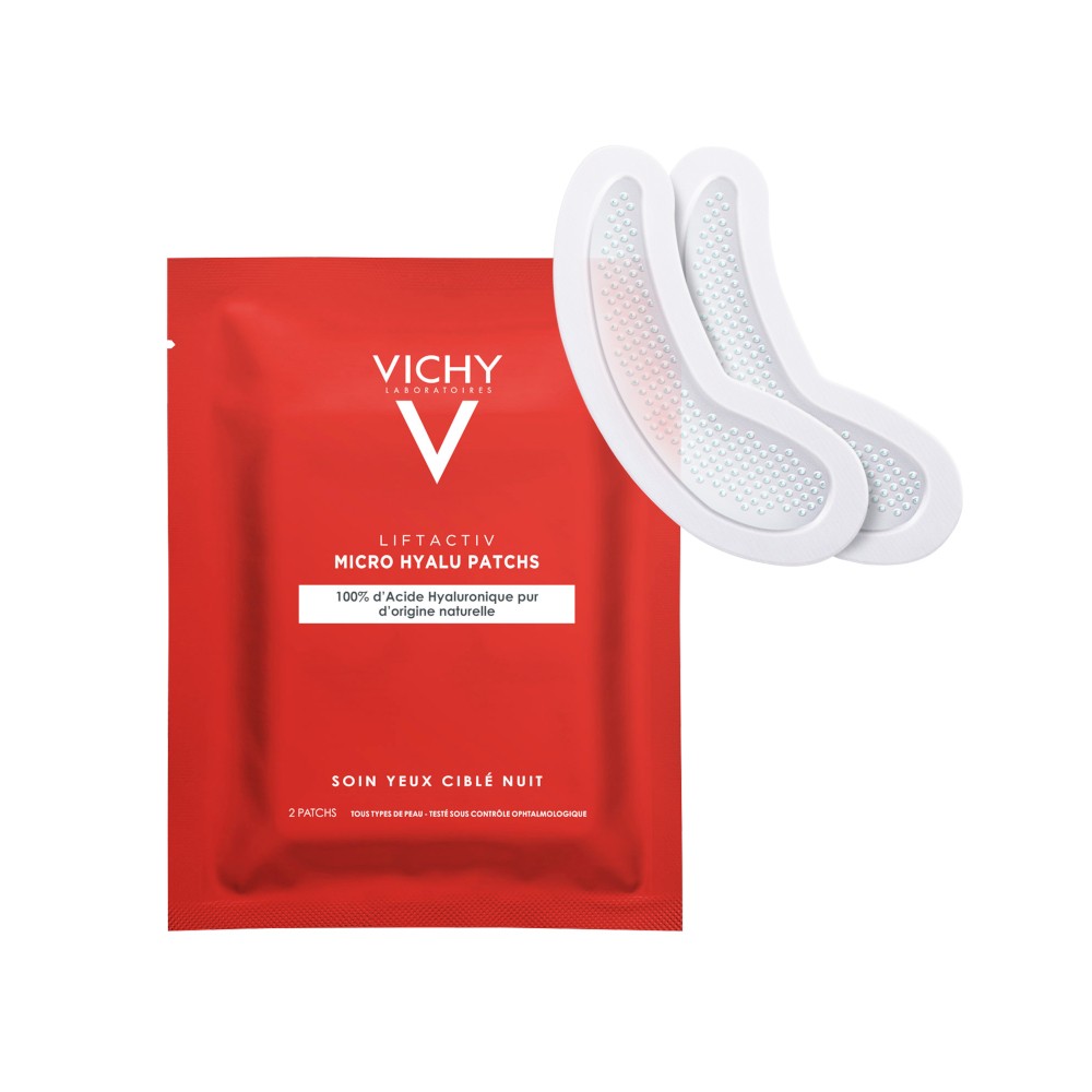 Vichy Liftactiv Lift Micro Hyalu Patchs Viso Antirughe Contorno Occhi