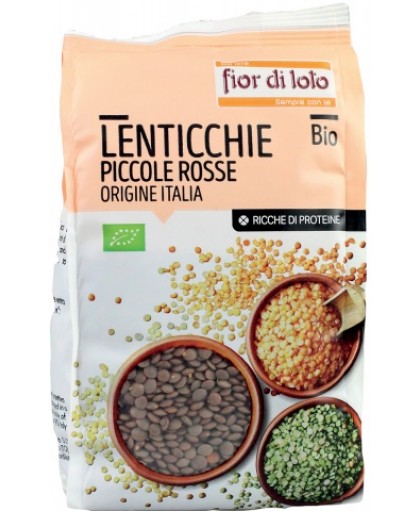 Fior Di Loto Lenticchie Piccole di Rodi Biologiche 400 g