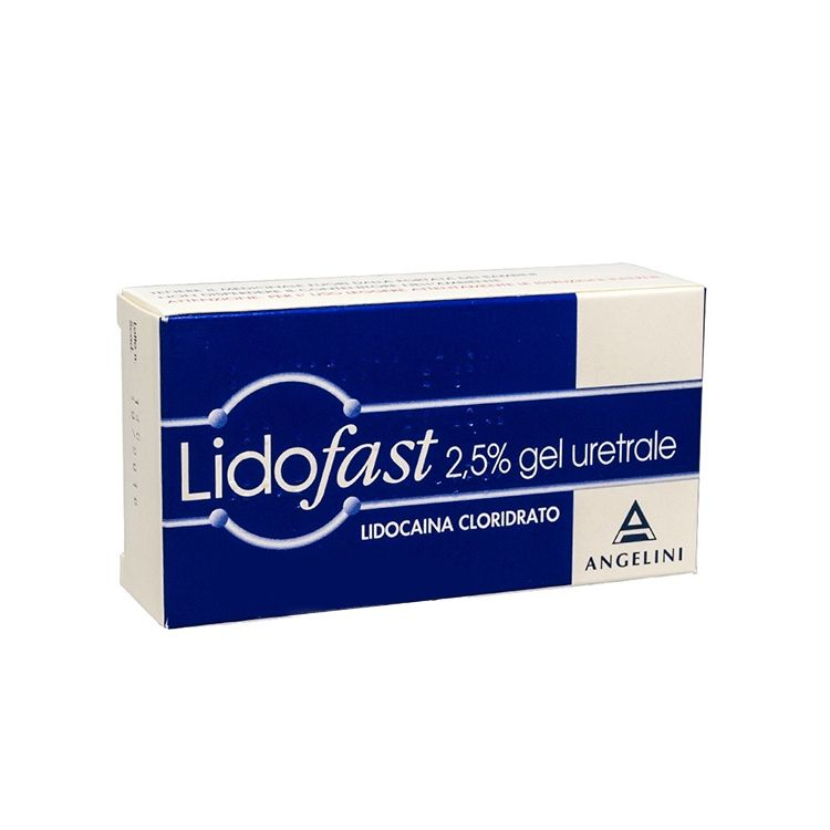 Lidofast Gel Uretrale 2,5% Lidocaina 15g