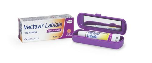 Vectavir Labiale 1% Crema Antivirale Penciclovir 2 g
