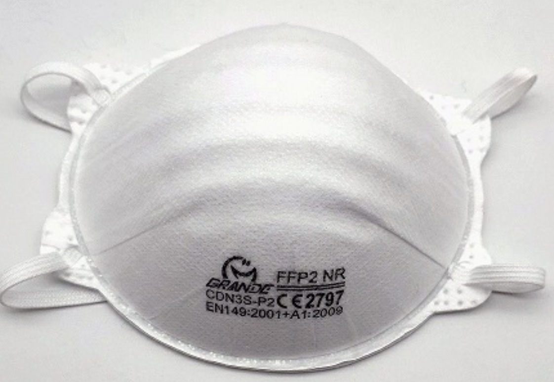 Mascherina FFP2 con filtro a conchiglia DISPONIBILITA' IMMEDIATA