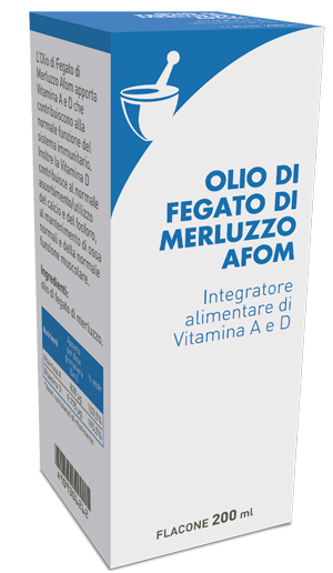 Afom Olio Fegato Merluzzo 200 g