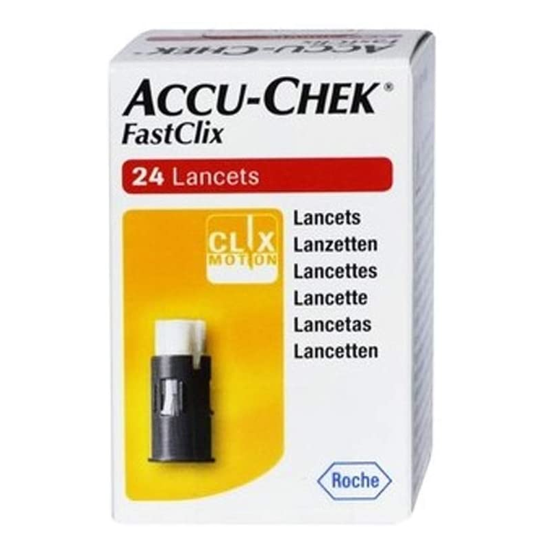 Accu-Chek Fastclix Lancette Pungidito - 24 Pezzi