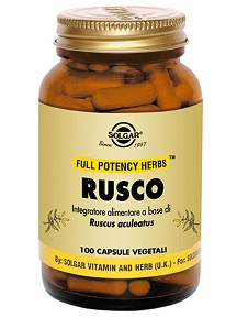 Solgar Rusco Integratore Microcircolo 100 Capsule