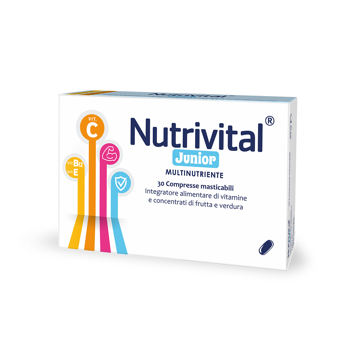 Nutrivital Junior Integratore 30 Compresse Masticabili