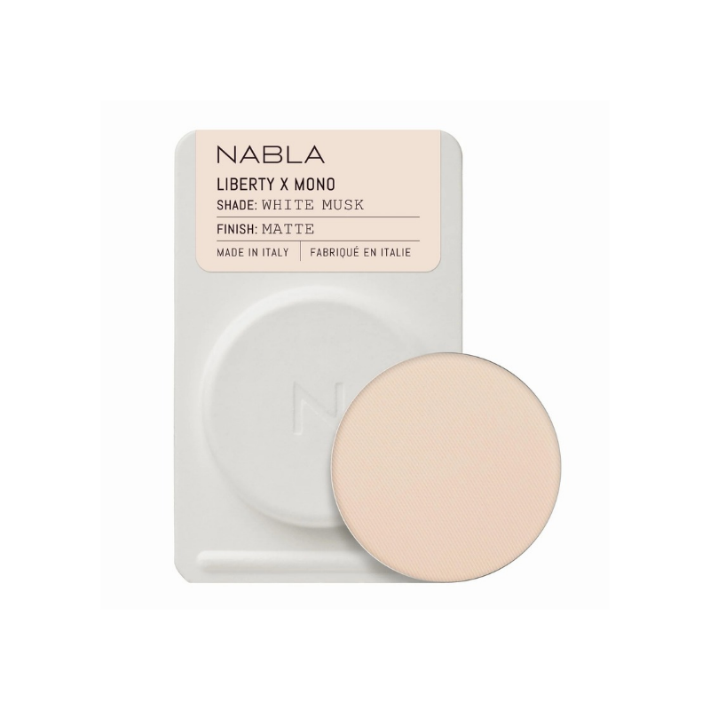 Nabla Liberty X Mono Finish Matte - Ombretto Mono Shade White Musk