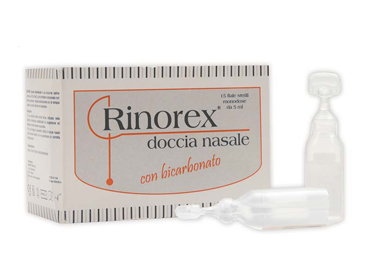 Rinorex Fiala Doccia Nasale 5 ml 15 Pezzi