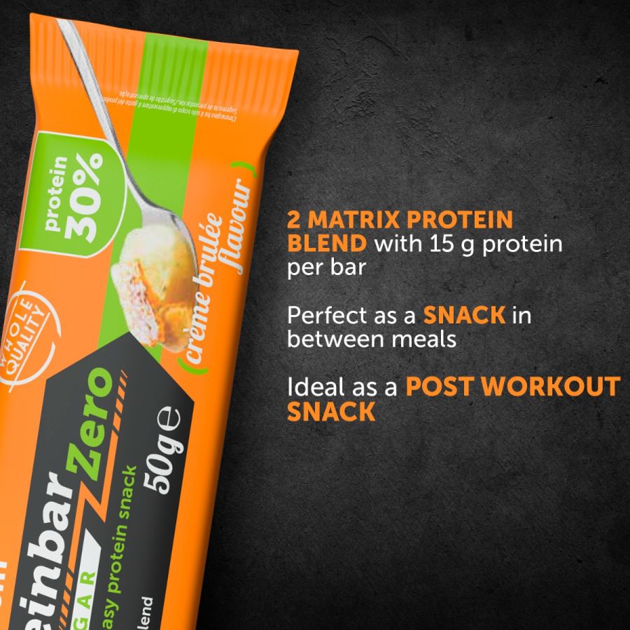 Named Sport Proteinbar Zero - Barretta Proteica Gusto Crème Brulèe 50 g