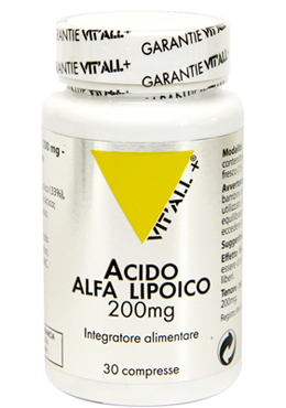 Vital Plus Acido Alfa Lipoico Integratore 30 Compresse