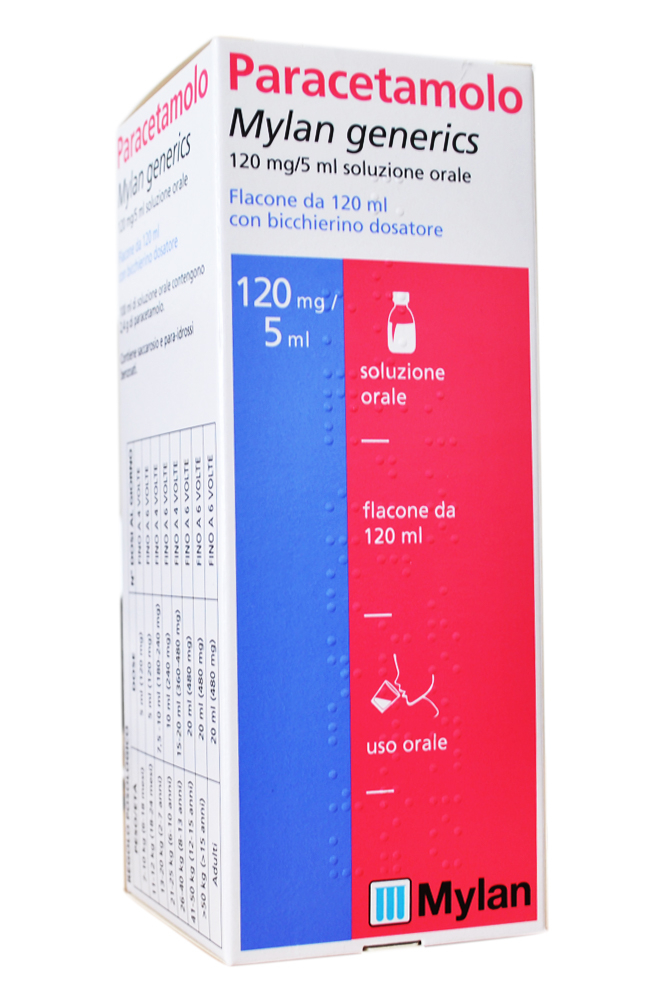 Paracetamolo Mylan 120 mg/5 ml Soluzione Orale Flacone 120 ml
