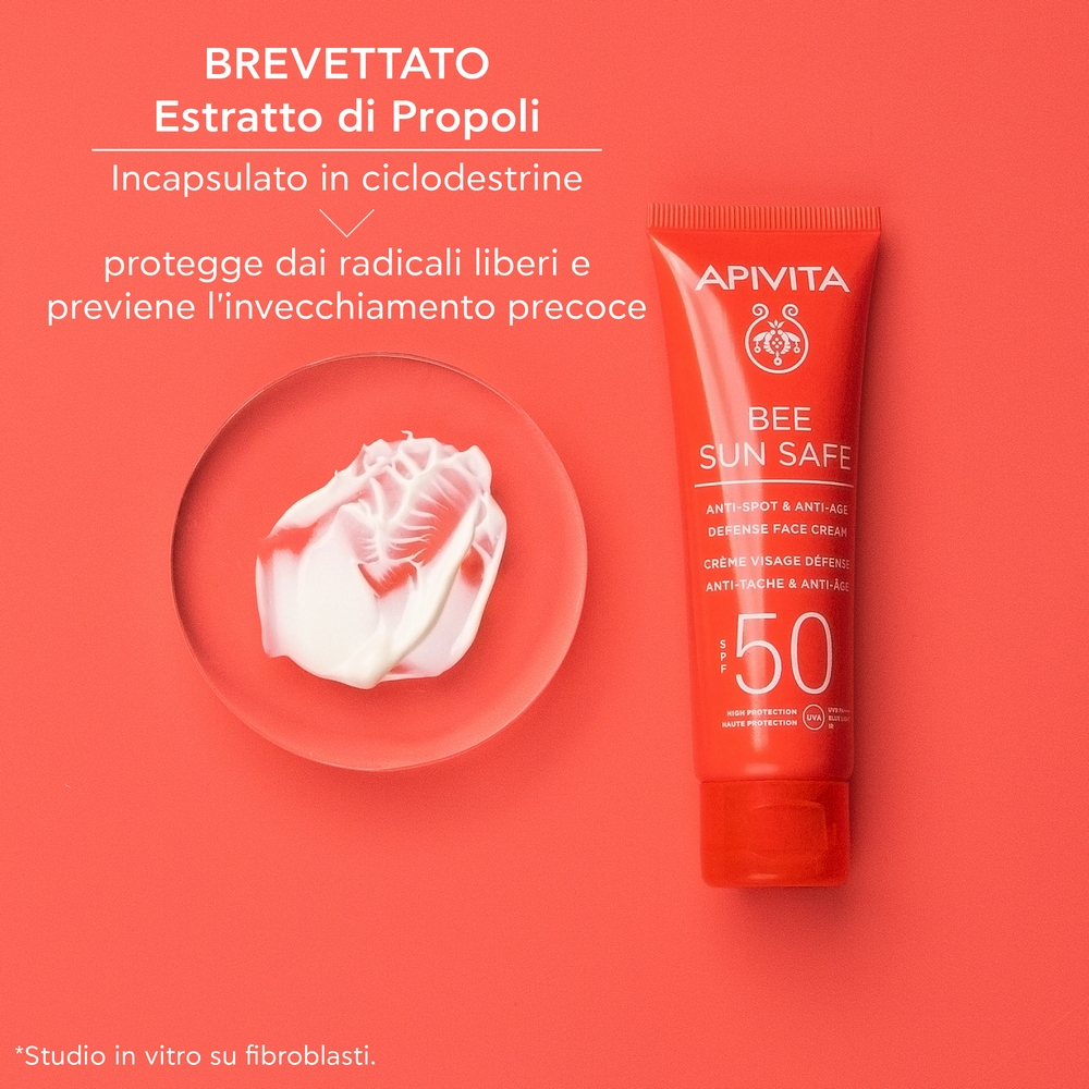 Apivita Crema Viso Anti-Macchie&Anti-Age SPF50 - 50ml