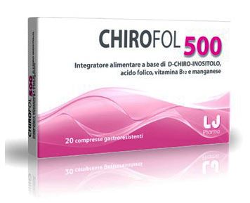 Chirofol 500 Integratore alimentare per la fertilità 20 Compresse