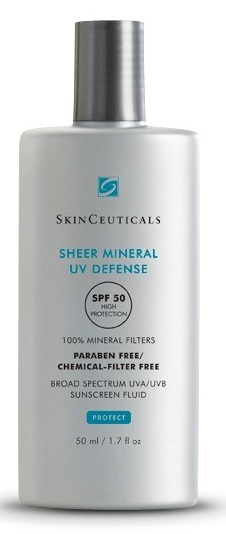 SkinCeuticals Sheer Mineral UV Defense SPF 50 Protezione solare formulata con Diossido di Titanio 50 ml