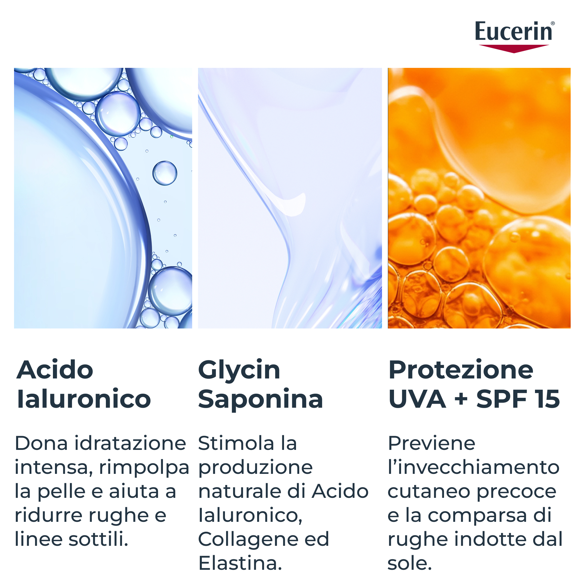Eucerin Hyaluron-Filler Giorno - Crema antirughe per pelle secca - 50 ml