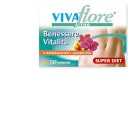 Fior di Loto Vivaflore Attivo Integratore Intestinale 150 Compresse