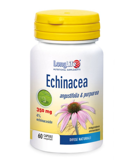 LongLife Echinacea Integratore Difese Naturali 60 Capsule