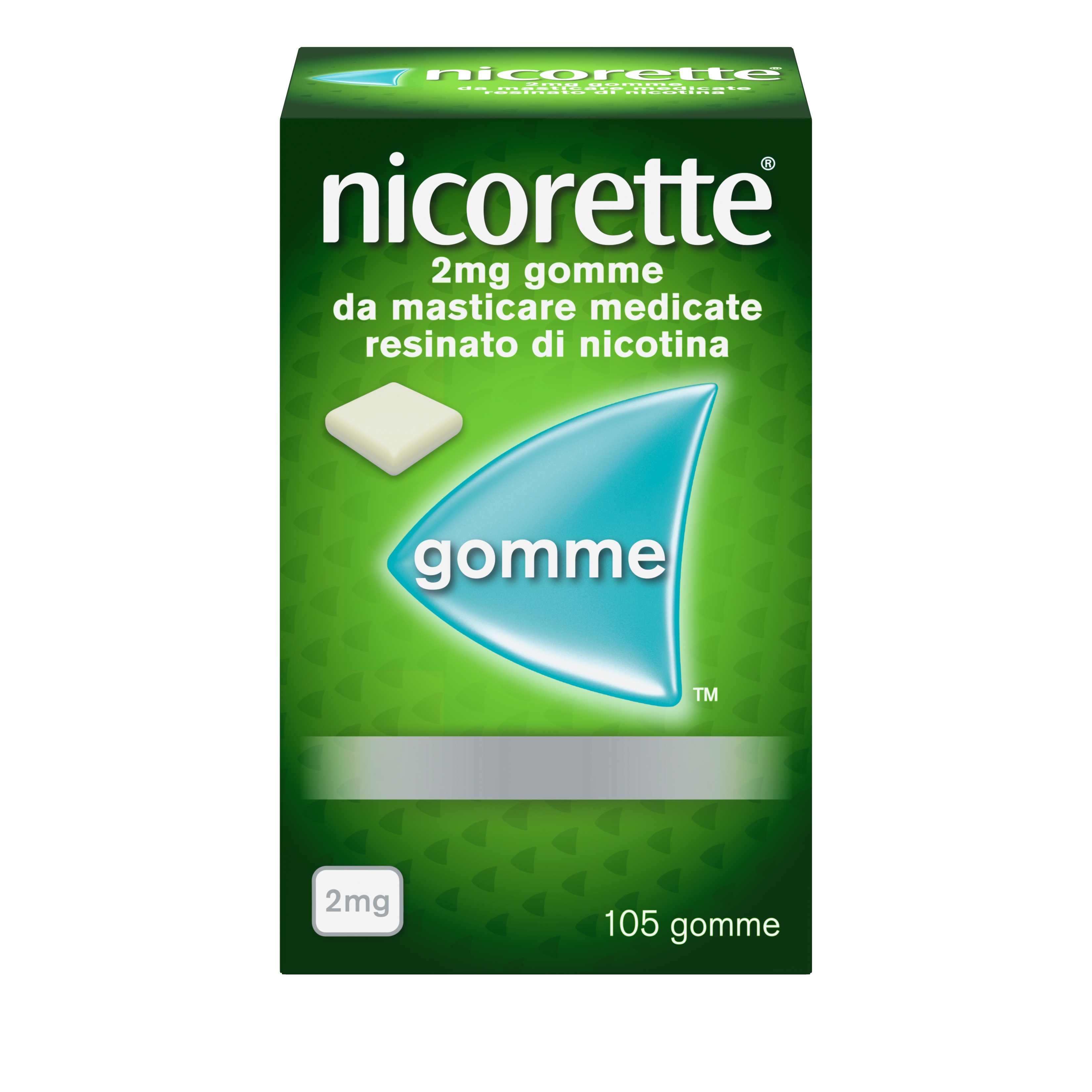 Nicorette 105 Gomme Masticabili Smettere di Fumare