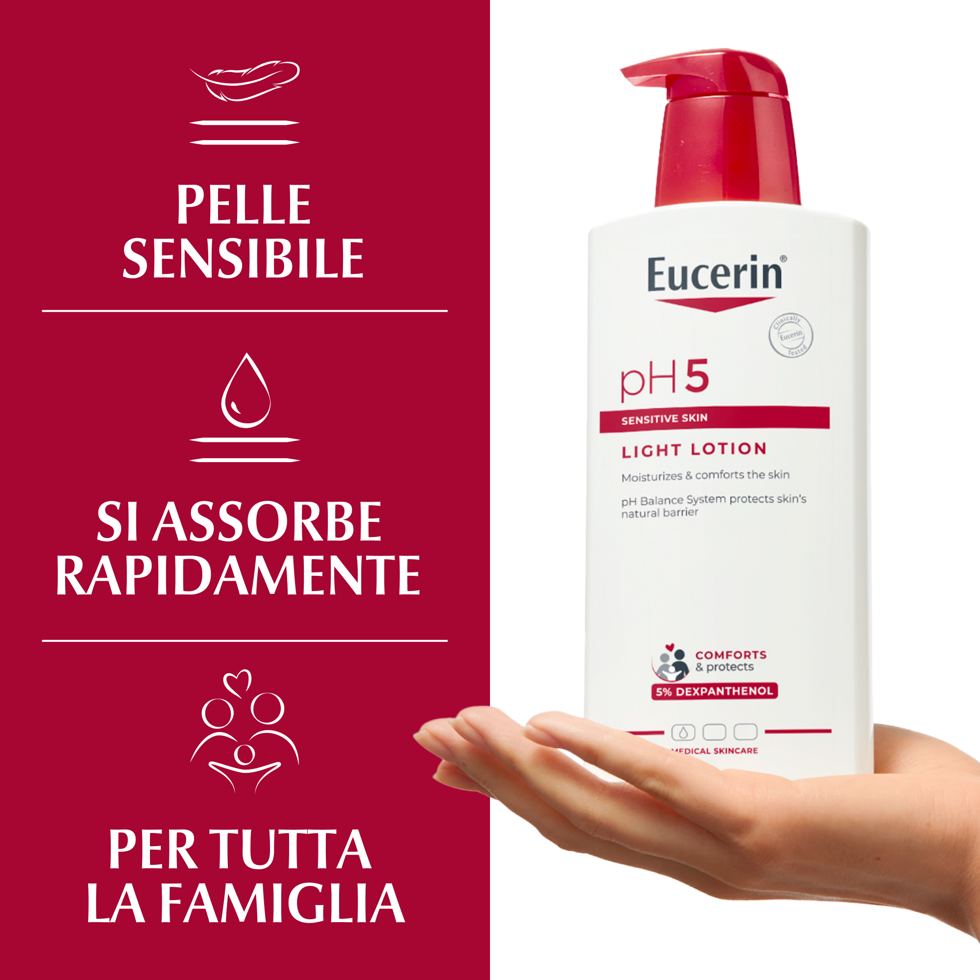 EUCERIN*PH5 Emuls.Ex-Legg400ml